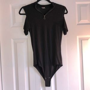 Garage Bodysuit with Zipper